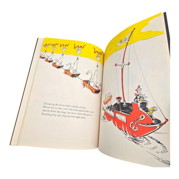 IF I Ran The Zoo by Dr. Seuss Paperback Soft Cover Book 1950 Renewed 1978 - Picture 9 of 15